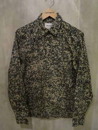 Carhartt W.I.P 2015 S/S New Arrival!!!! L/S Camo Stain Trip Shirts JKT