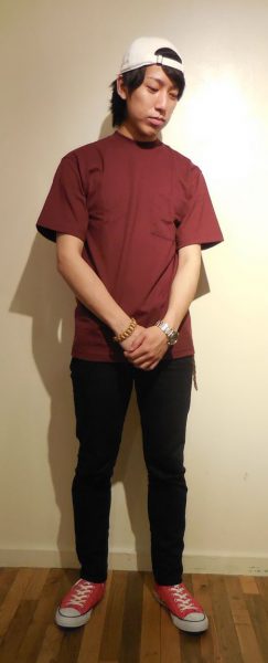 【CAMBER】ヘビーウェイト ポケットTシャツ