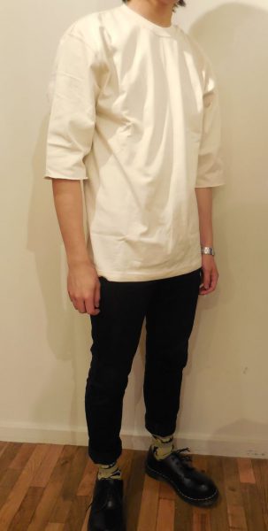New Arrival !【CAMBER】クルーネック 五分丈Tシャツ
